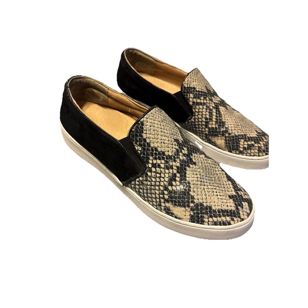 Vionic Loafers Splendid Midi Snake Women's Slip On Comfort Sneakers Size 8.5